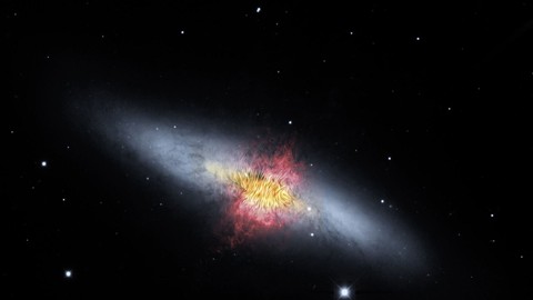 Phát hiện đợt bùng phát tia gamma của sao từ Messier 82