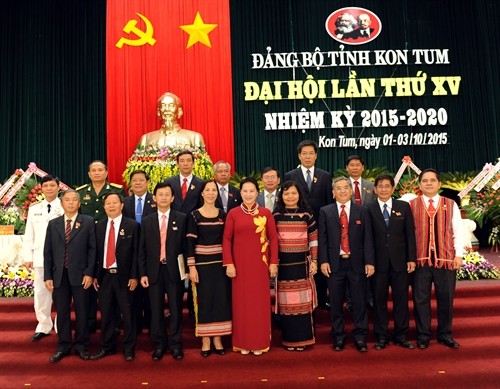 Khai mạc Đại hội đại biểu Đảng bộ tỉnh Kon Tum lần thứ XV