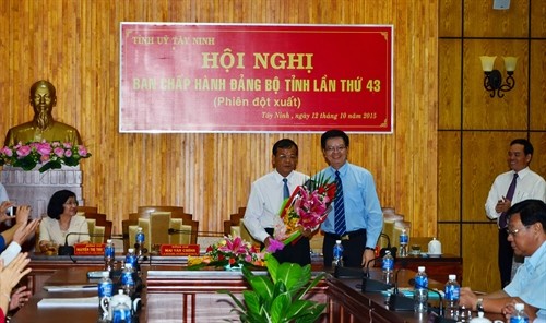 Công bố Quyết định chuẩn y Phó Bí thư Tỉnh ủy Tây Ninh