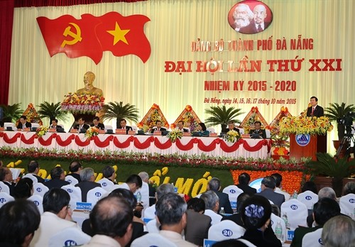 Chủ tịch nước Trương Tấn Sang dự và chỉ đạo Đại hội đại biểu Đảng bộ thành phố Đà Nẵng lần thứ XXI