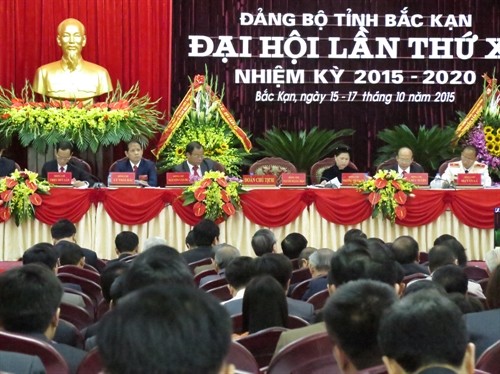 Đại hội đại biểu Đảng bộ các tỉnh Bắc Kạn, Kiên Giang, Gia Lai , Tây Ninh