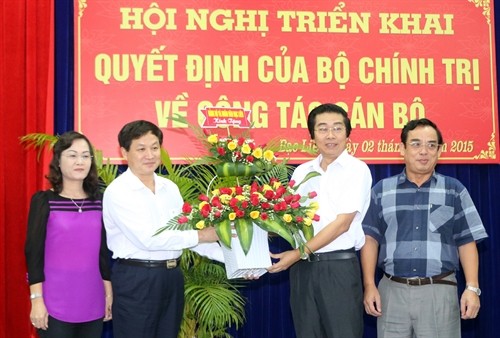 Đồng chí Lê Minh Khái, được bầu giữ chức Bí thư Tỉnh ủy Bạc Liêu