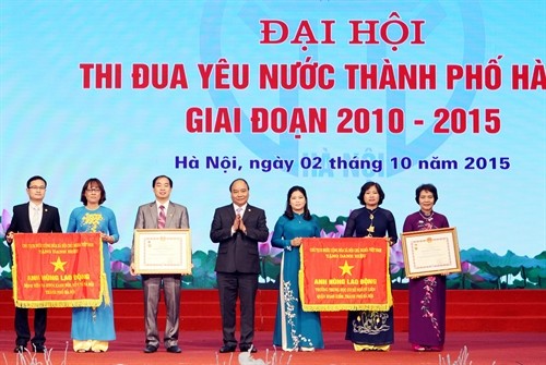 Đại hội Thi đua yêu nước Thành phố Hà Nội giai đoạn 2010 - 2015