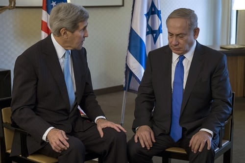 Ngoại trưởng Mỹ gặp Thủ tướng Israel và điện đàm Tổng thống Palestine bàn giải pháp giảm xung đột