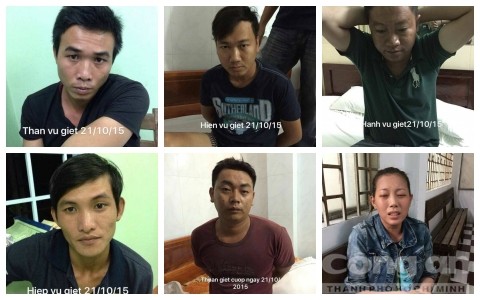 Bắt 6 nghi can vụ giết người chấn động dư luận tại Thành phố Hồ Chí Minh
