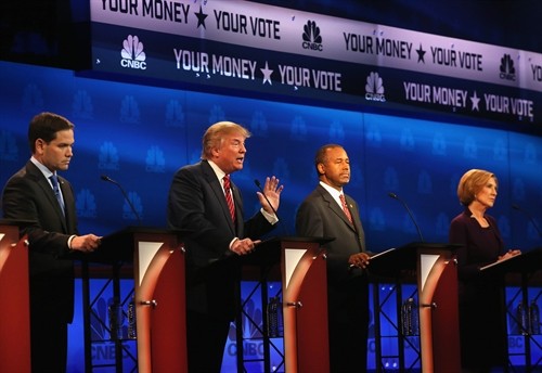 Bầu cử Mỹ 2016: Ứng cử viên Đảng Cộng hòa bước vào cuộc tranh luận thứ ba