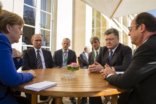Nhóm "Bộ Tứ Normandy" kêu gọi thực thi Thỏa thuận Minsk về Ukraine