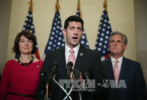 Ông Paul Ryan được bầu làm Chủ tịch Hạ viện Mỹ