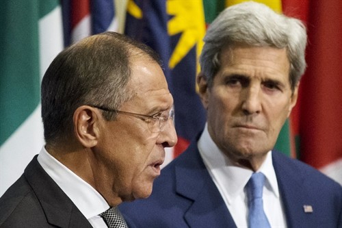 Ngoại trưởng Mỹ- Nga điện đàm về giải pháp tránh đụng độ ở Syria