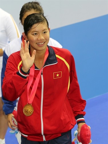 Ánh Viên giành huy chương Vàng tại Đại hội Thể thao quân sự thế giới 2015