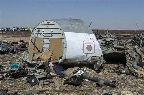 Vụ máy bay Nga rơi tại Ai Cập: Có 4 hoặc 5 tiếng nổ khi máy bay Airbus A321 ở trên không