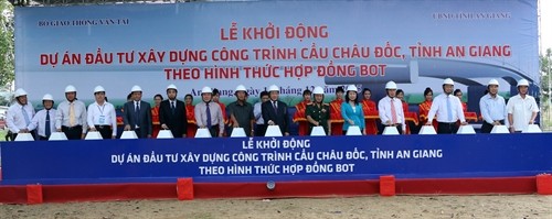 Khởi động dự án BOT xây dựng cầu Châu Đốc tại An Giang 