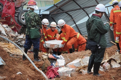 Thông tin mới nhất liên quan tới vụ lở đất ở Thâm Quyến