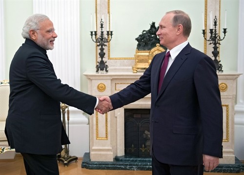 Nga và Ấn Độ ra tuyên bố chung về các vấn đề quốc tế