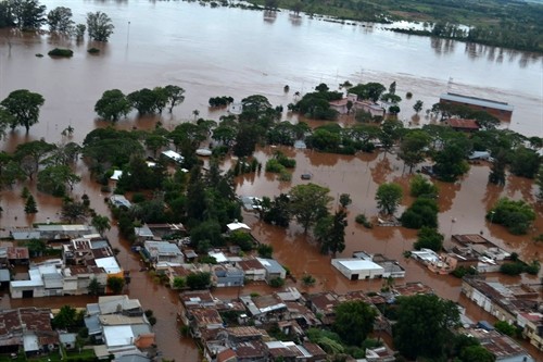 Lũ lụt tiếp tục hoành hành tại Nam Mỹ