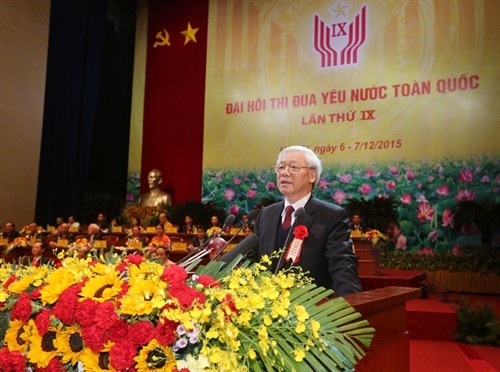 Bài phát biểu của Tổng Bí thư Nguyễn Phú Trọng tại Đại hội thi đua yêu nước toàn quốc lần thứ IX