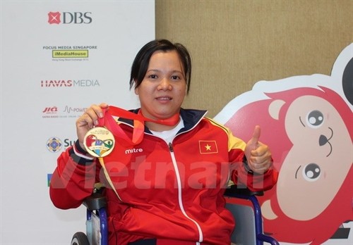 ASEAN Para Games 8: Cử tạ Việt Nam vượt chỉ tiêu huy chương vàng