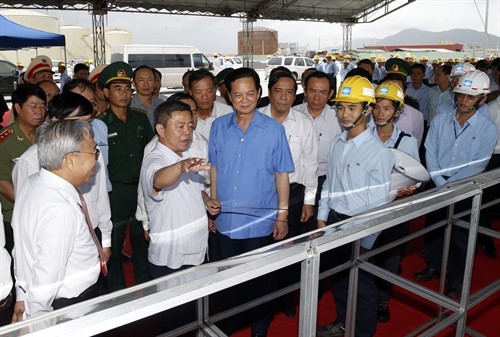 Thủ tướng Nguyễn Tấn Dũng dự lễ khánh thành Nhà máy Nhiệt điện Vũng Áng 1