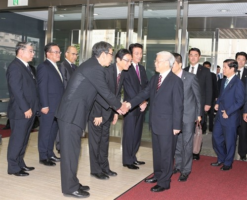 Tổng Bí thư Nguyễn Phú Trọng thăm tỉnh Kanagawa, Nhật Bản