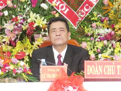 Đồng chí Lê Thanh Quang tái đắc cử chức vụ Bí thư Tỉnh ủy Khánh Hòa khóa XVII