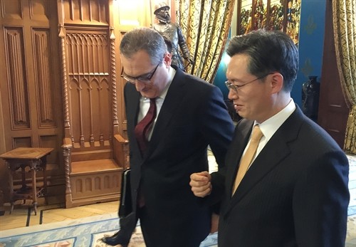 Hàn Quốc- Nga nhất trí hợp tác thúc đẩy một Nghị quyết của LHQ trừng phạt Triều Tiên