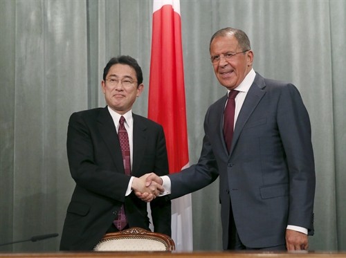 Nhật Bản đánh giá cao vai trò của Nga trong việc giải quyết các vấn đề Syria và Triều Tiên
