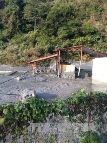 Vỡ bể chứa thải Nhà máy chì kẽm ở Cao Bằng