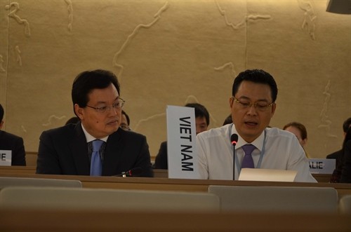 Việt Nam đóng góp tích cực tại Khóa họp thứ 33 Hội đồng Nhân quyền LHQ