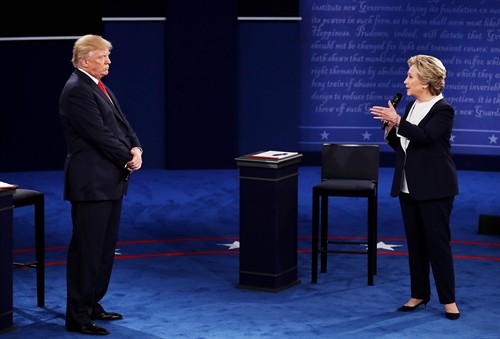 Bầu cử Mỹ 2016: Hai ứng cử viên bắt đầu cuộc tranh luận trực tiếp thứ 2