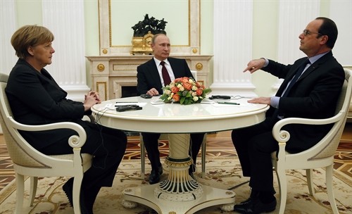 Lãnh đạo Pháp, Đức và Nga điện đàm về vấn đề Ukraine
