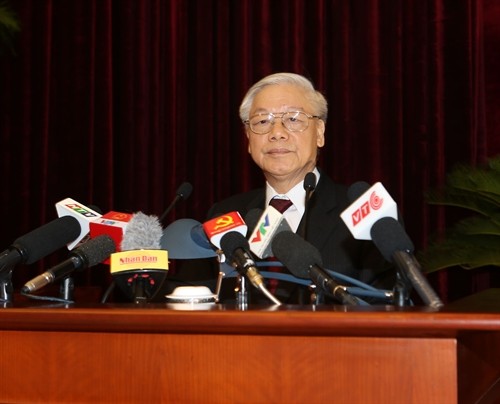 Toàn văn bài phát biểu của Tổng Bí thư Nguyễn Phú Trọng bế mạc Hội nghị lần thứ tư Ban Chấp hành Trung ương Đảng khóa XII