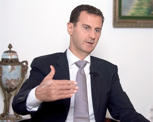 Tổng thống Syria Assad cáo buộc phương Tây hỗ trợ cho khủng bố