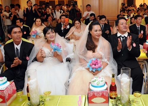 TP. Hồ Chí Minh: Lễ cưới tập thể dành cho 60 cặp đôi khuyết tật