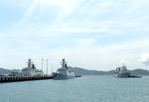 Biên đội 3 tàu Hải quân Trung Quốc thăm Cảng quốc tế Cam Ranh, Khánh Hòa