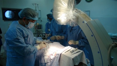 Bệnh viện Đa khoa tỉnh Gia Lai triển khai kỹ thuật tim mạch can thiệp