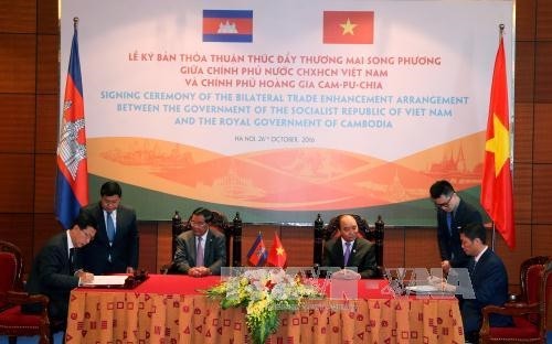 Thỏa thuận thúc đẩy thương mại song phương Việt Nam - Campuchia