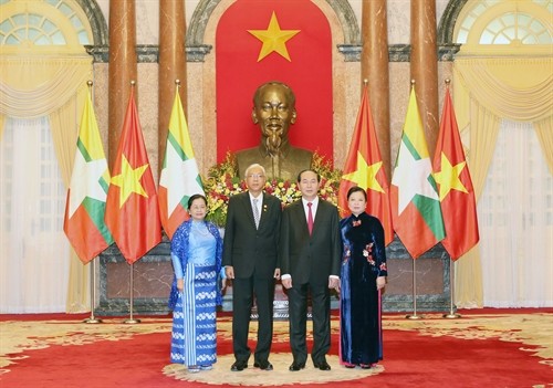 Tổng thống Cộng hòa Liên bang Myanmar và Phu nhân kết thúc tốt đẹp chuyến thăm Việt Nam