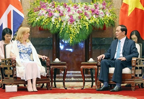 Chủ tịch nước Trần Đại Quang và Thủ tướng Nguyễn Xuân Phúc tiếp khách quốc tế