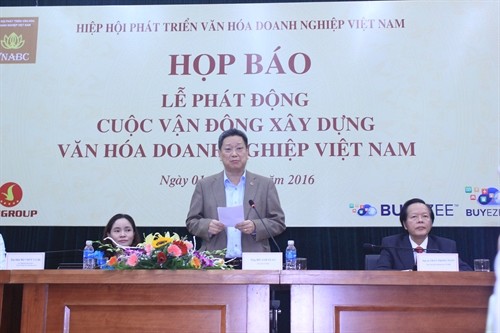 Lễ phát động “Cuộc vận động xây dựng Văn hóa doanh nghiệp Việt Nam”