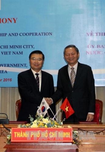 Thành phố Hồ Chí Minh và Thủ đô Seoul, Hàn Quốc ký thỏa thuận hợp tác