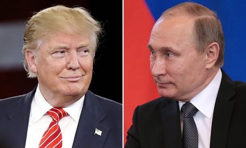Tổng thống Nga Putin và ông Trump điện đàm