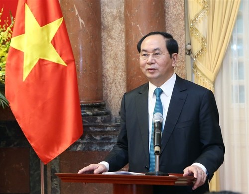 Chủ tịch nước Trần Đại Quang và Phu nhân sẽ thăm cấp Nhà nước tới Cộng hòa Italia