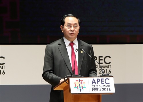 Bài phát biểu của Chủ tịch nước Trần Đại Quang tại CEO Summit 2016