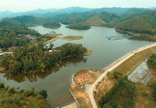 Hồ Ngạc Hai - điểm du lịch sinh thái của tỉnh Bắc Giang