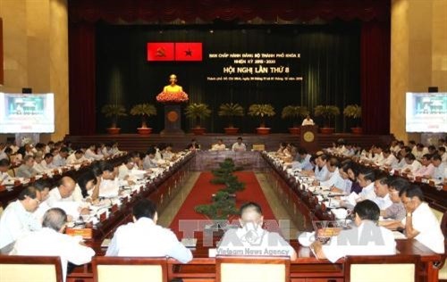Khai mạc Hội nghị Thành ủy Thành phố Hồ Chí Minh lần thứ 8, khóa X