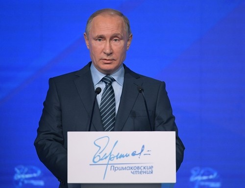 Tổng thống Nga V.Putin đọc Thông điệp liên bang lần thứ 13