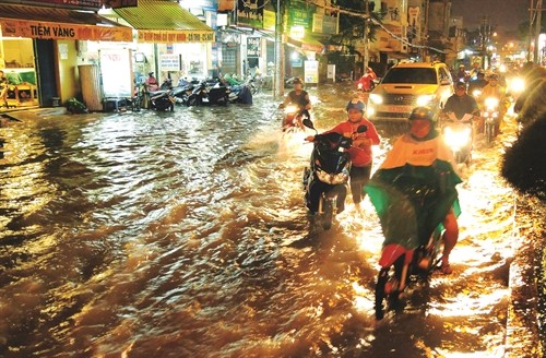 Thành phố Hồ Chí Minh ứng phó với triều cường, biến đổi khí hậu