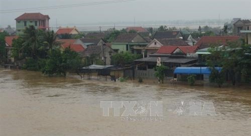 Huyện Nông Sơn, Quảng Nam bị cô lập bởi nước lũ