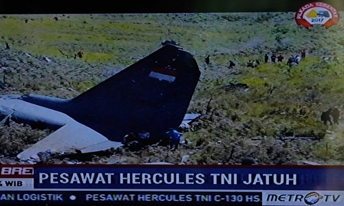 Indonesia: Máy bay vận tải của không quân gặp nạn, 13 người thiệt mạng