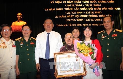 Gặp mặt tướng lĩnh, sỹ quan Quân đội đã nghỉ hưu trên địa bàn Thành phố Hồ Chí Minh